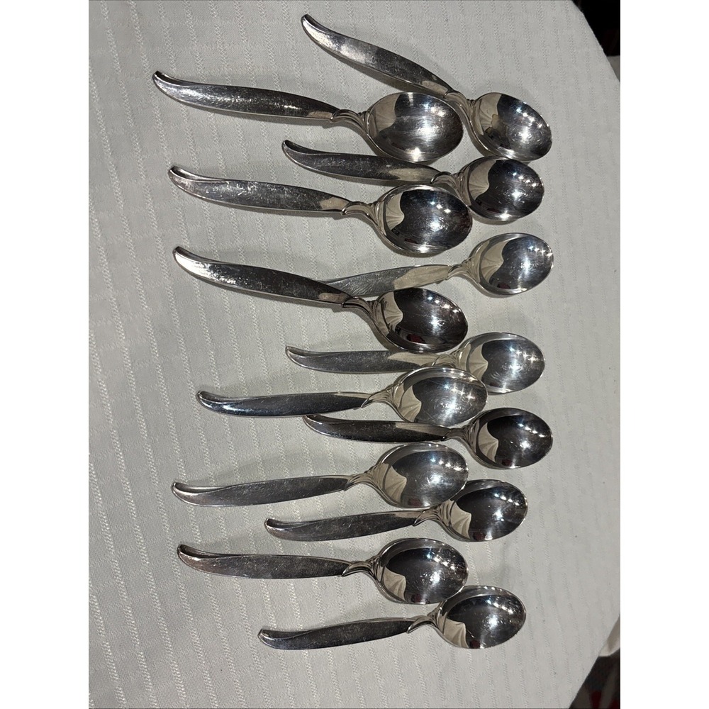 1847 ROGERS FLAIR 13 Teaspoons Spoons SILVERPLATE